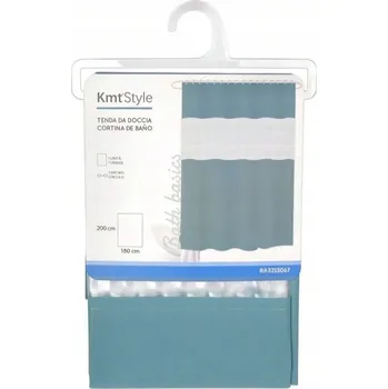 Prostěradlo Závěs do sprchy textilní Kuomao 180 x 200 cm