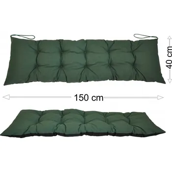 Podsedák Axin Trading s.r.o. Podsedák 150x40 tmavě zelený melír