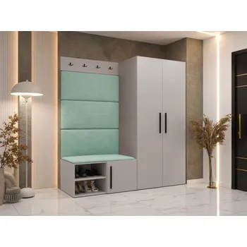 Předsíňová sestava Hekurt I, Barva: kašmír, Barva látek:: Manila 11 MIRJAN 5903211431869