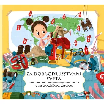 Cizojazyčná kniha Za dobrodružstvami sveta s cestovateľkou Lenkou (Haraštová Helena, 2023)