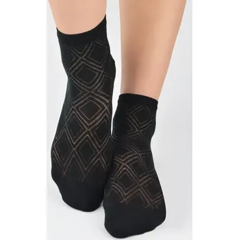 Pánské ponožky BAMBUSOVÉ PONOŽKY RHOMBUS SB127 ecru 36-41