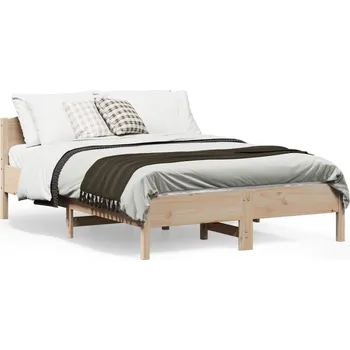 Ložnice zahrada-XL Postel bez matrace 140 x 190 cm masivní borovice 842602