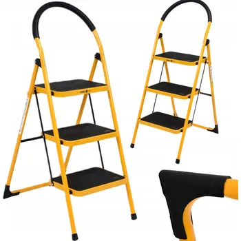 Žebřík Ocel Žebřík Vorel 3 x 3 do 150 kg