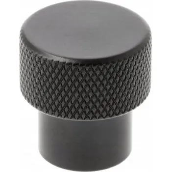 Nábytkové kování Nábytková úchytka STRUCTURE GTV černá matná