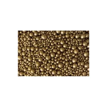 Jedlá dekorace na dort Cukrová dekorace - ZLATÝ MIX/ 30 g