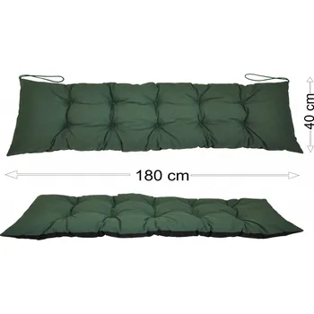 Podsedák Axin Trading s.r.o. Podsedák 180x40 tmavě zelený melír