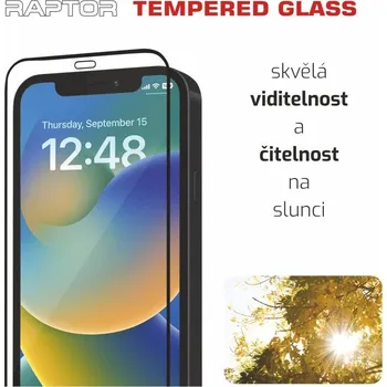 Swissten Raptor 3D temperované sklo pro Samsung S911 Galaxy S23 černé s funkční čtečkou otisků 84501811