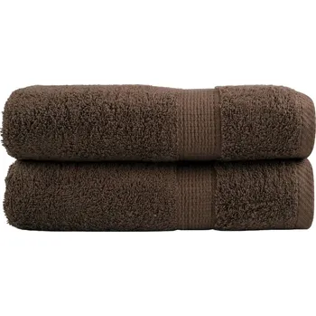 Utěrka ZBXL Prémiové osušky SOLUND 2 ks hnědé 100x150 cm 600 g/m²