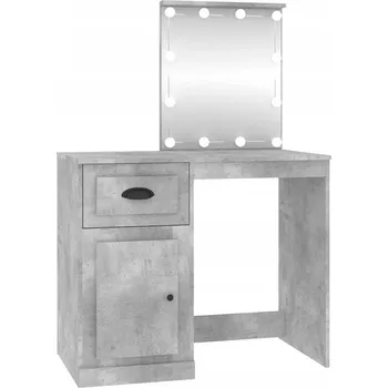 Toaletní stolek Toaletní Stolek bílý 90 x 132,5 x 50 cm