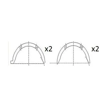 Kliková hřídel FAI AutoParts BT3012-STD Distanční kotouč, kliková hřídel (BT3012-STD)