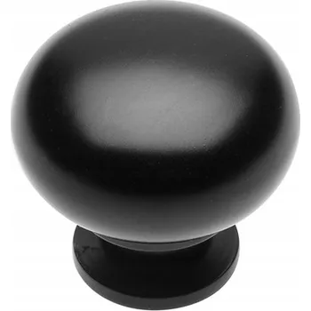 Nábytkové kování Úchytka knopka nábytková BERGAMO GTV černá matná