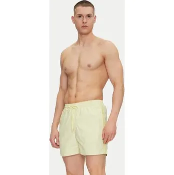 Pánské plavky Calvin Klein Swimwear Plavecké šortky KM0KM01109 Žlutá Regular Fit S