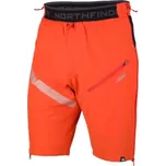Pánské Skialpové Šortky Celorozepínací Zateplující Polartec® Northfinder KOSIARE Červenooranžové Velikost: M