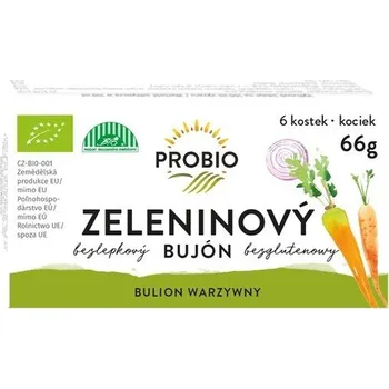 Přisada na vaření a pečení Probio Bujón zeleninový kostky 66 g