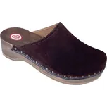 Berkemann Dřevák unisex hnědý, velikosti 1: 40 a 2/3