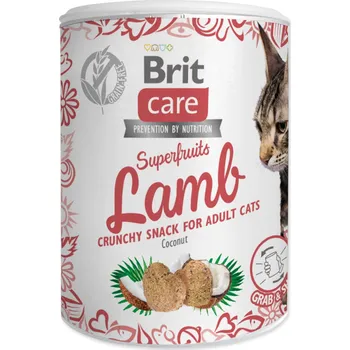 Pamlsek pro kočku Brit Care Cat Snack Superfruits Lamb 100 g