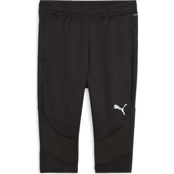Pánská móda Pánské fotbalové 3/4 elasťáky Puma TEAMFINAL TRAINING 3/4 PANTS M Černá, Bílá