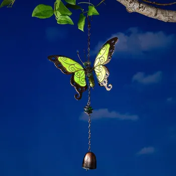 Zahradní dekorace Die moderne Hausfrau Zvonkohra Motýl, zelená 494694