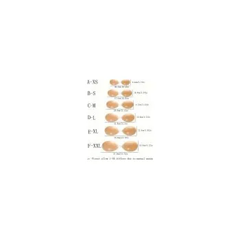 Silikonové vycpávky do podprsenky PV02 Košíček C 08595729795051 8595729795051