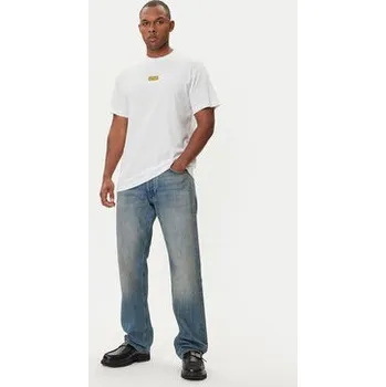 Pánské tričko Versace Jeans Couture T-Shirt 79GAHT08 CJ00T Bílá Regular Fit M