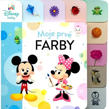 Cizojazyčná kniha Moje prvé farby (kolektiv, 2024)