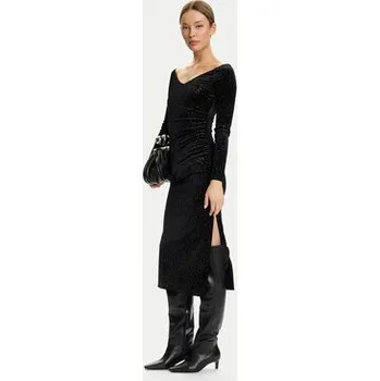 Dámské šaty Armani Exchange Koktejlové šaty XW000795 AF16143 MC072 Černá Slim Fit M
