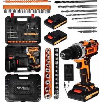 AKU ŠROUBOVÁK S PŘÍSLUŠENSTVÍM 2Ah KD3086