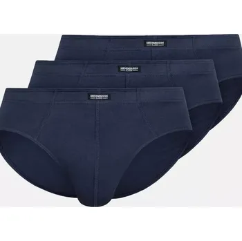 Slipy SLIPY MĘSKIE CLASSIC 3P 1446 BASIC tmavě modrá L