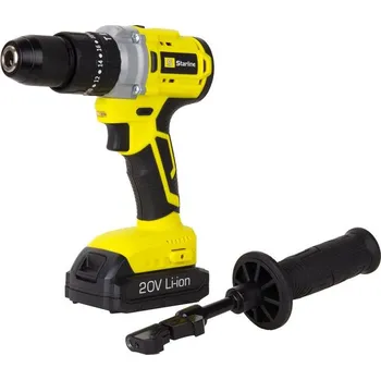 Starline AKU bezuhlíková příklepová vrtačka 20 V