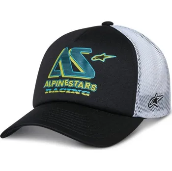 Kšiltovka Kšiltovka AYESS TRUCKER, ALPINESTARS (černá/bílá)