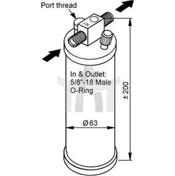 Sušič klimatizace Sušárna - klimatizace NRF NRF33116