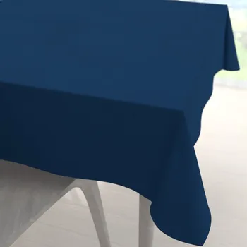 ubrus Velký dekorační čtvercový ubrus BKU-117 Námořnický modrý 150x150 cm