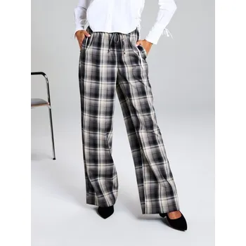 Dámské kalhoty Sinsay - Kalhoty wide leg - vícebarevná - 704FJ-MLC - 704FJ-MLC-M