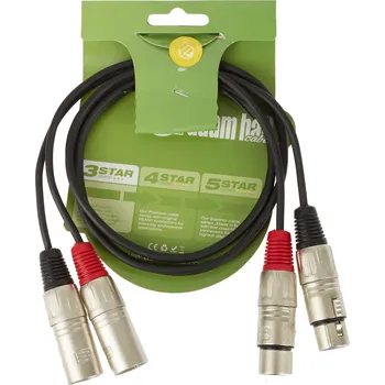 Audio kabel Adam Hall K3 TMF 0100 + prodloužená záruka 3 roky