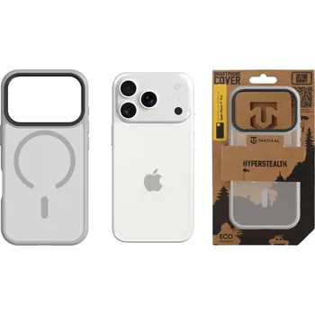 Pouzdro na mobilní telefon Zadní kryt Tactical MagForce Hyperstealth pro Apple iPhone 17 Pro, light grey