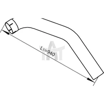Výfuková trubka Výfuková trubka DINEX DIN49227