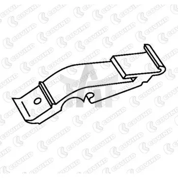 Blatník karosérie Držák - blatník COVIND COV/2FH/517