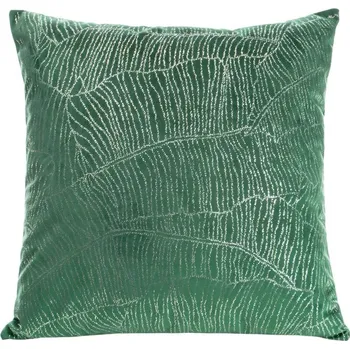 Povlečení Sametové dekorační povlečení na polštář BLINK13 45x45cm - tmavě zelené