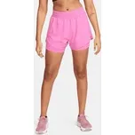 Nike One Womens Dri-FIT High-Waisted 3 2-in-1 Shorts S