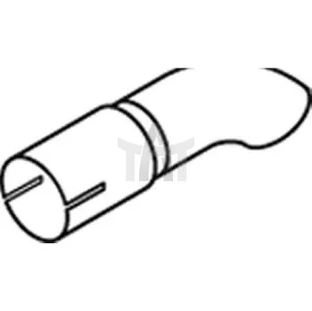 Výfukový systém Výfuková trubka DINEX DIN52761