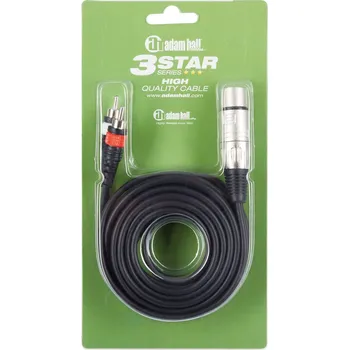 Audio kabel Adam Hall K3 YFCC 0300 + prodloužená záruka 3 roky