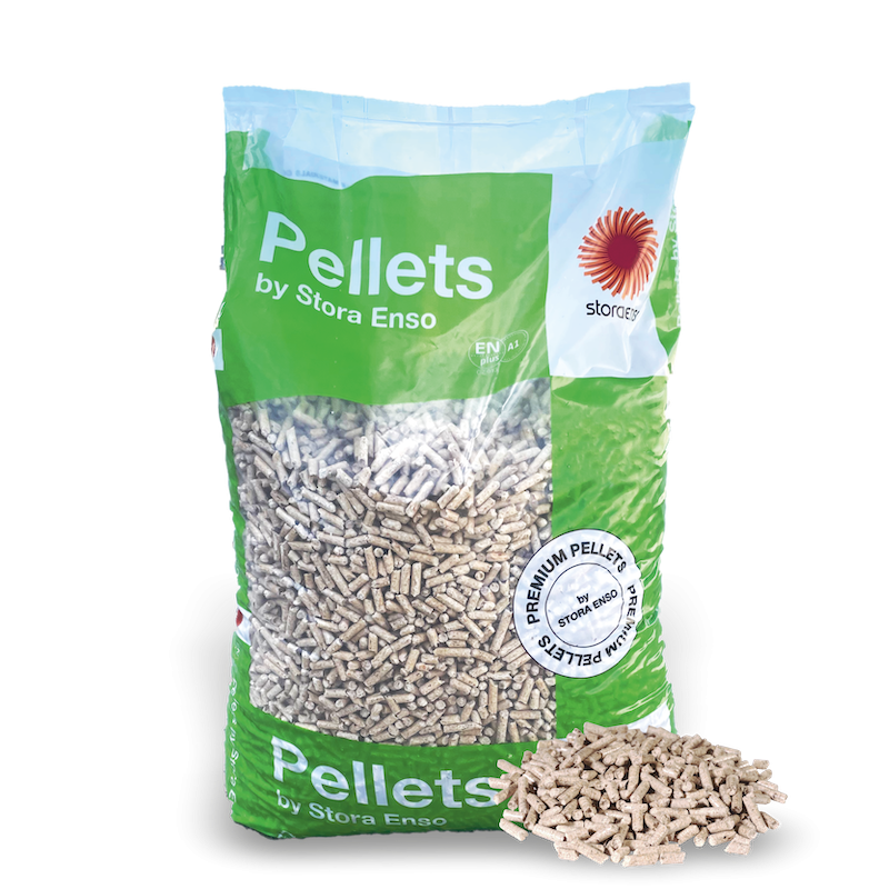 Dřevěné pelety 1050 kg