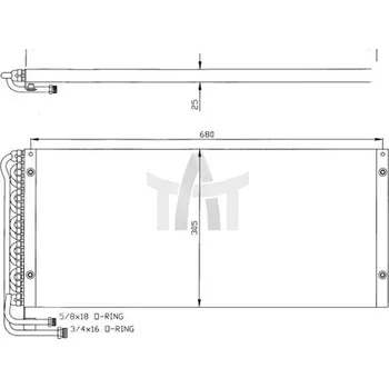 Klimatizace automobilu Kondenzátor - klimatizace NRF NRF35323