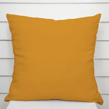 Povlak na polštářek Bavlněný povlak na polštář Moni MO-064 Hořčicový 60 x 60 cm