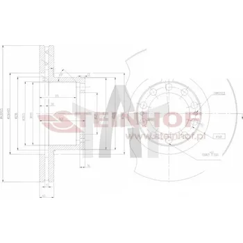 Auto-moto Brzdový kotouč STEINHOF SMT005010