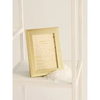 Rám na obraz Sinsay - Rámeček na fotografie se zimním motivem - zlatá - 203GM-GLD - 203GM-GLD-ONE