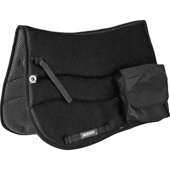 Dečka podsedlová Sympanova Burioni s kapsami, trekingová, černá COB/FULL