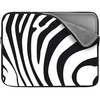 pouzdro na notebook Sablio Obal na notebook Vzor zebry - 17"