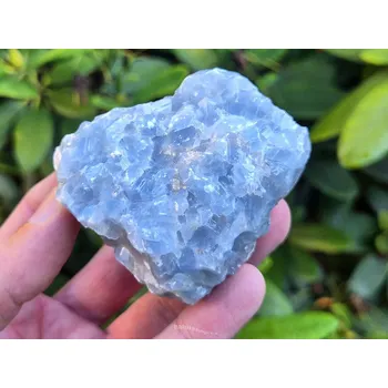 Přírodní kámen Kalcit modrý surový z Mexika (182g)