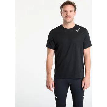 Pánské tričko Tričko Nike AeroSwift Men's Dri-FIT ADV Short-Sleeve Running Top Black/ Summit White L